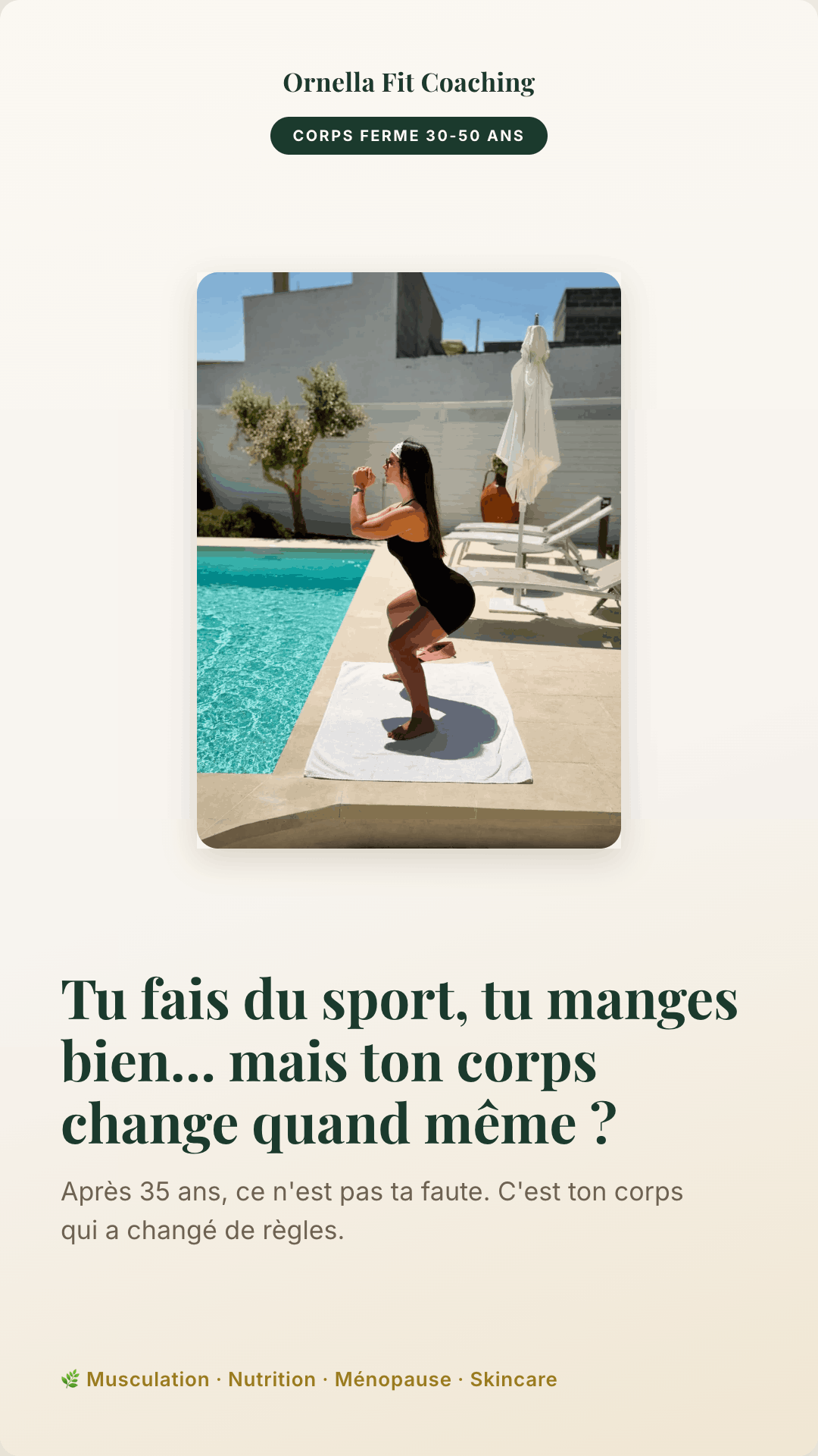 Accroche Corps Ferme 30-50 ans