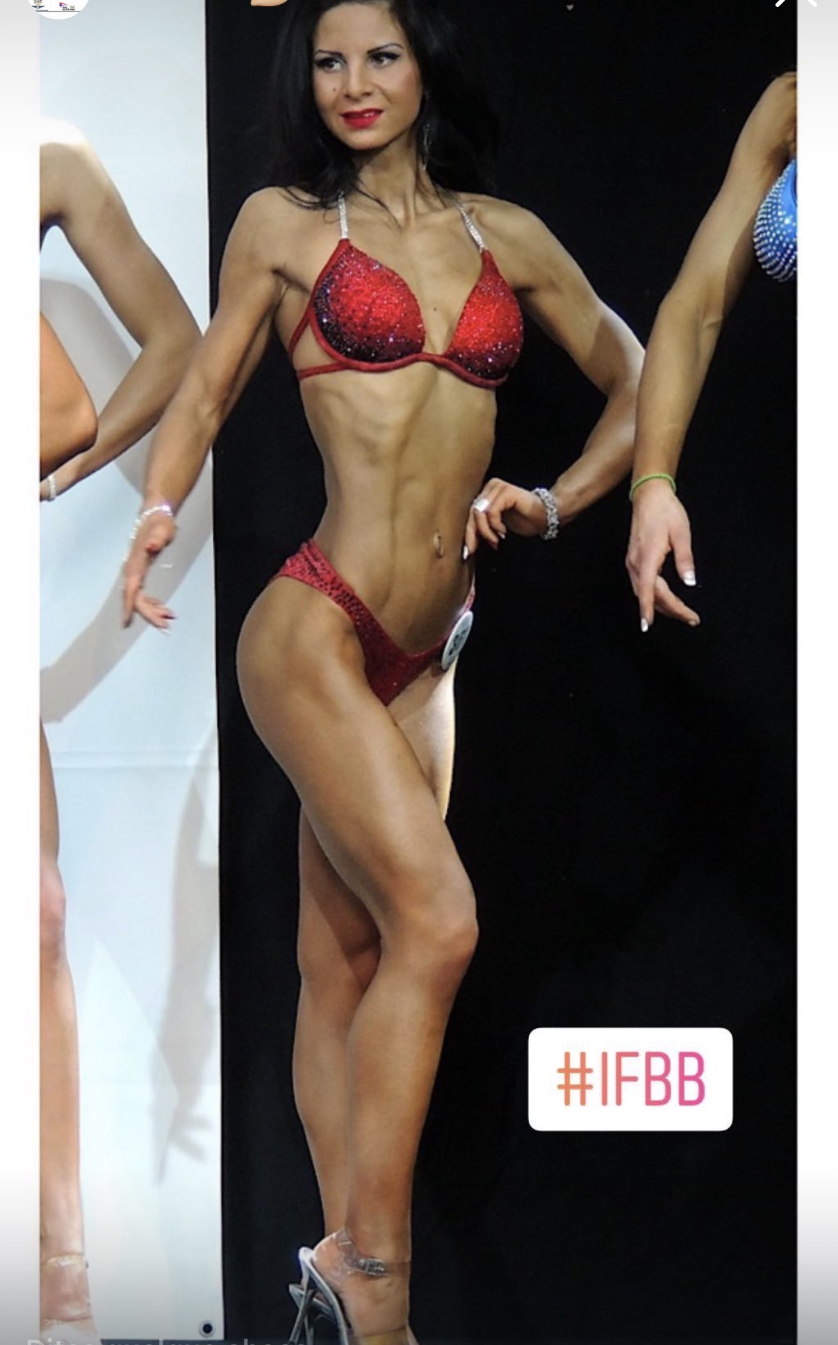 Ornella compétitrice fitness